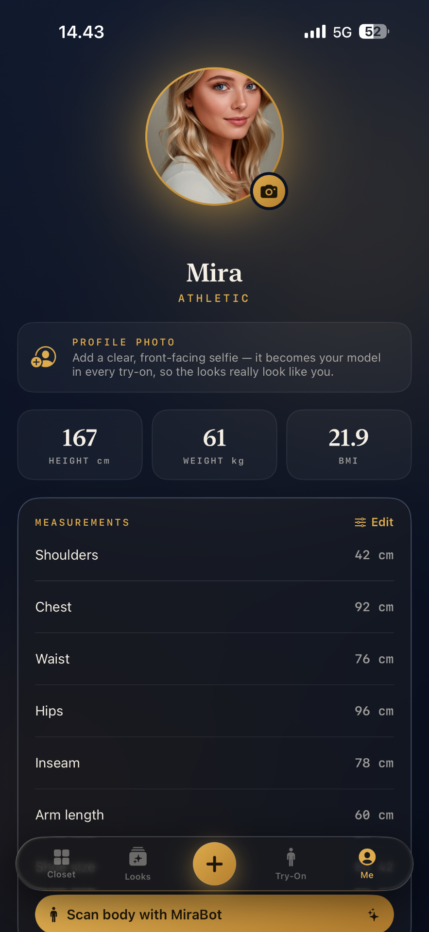 User profile